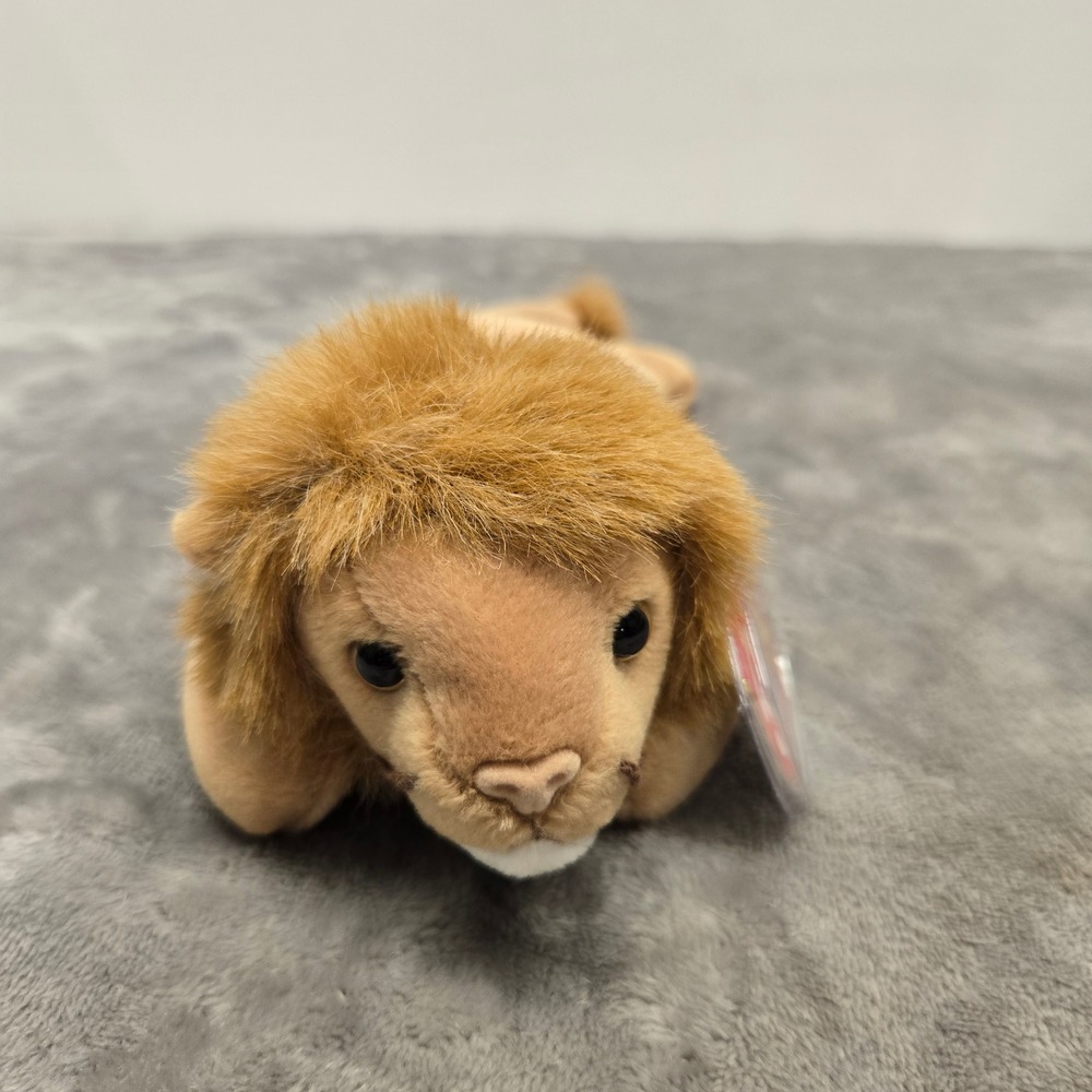 Ty Beanie Babies Roary‎ the Lion Plush 1996 Vintage Collectible with Tags